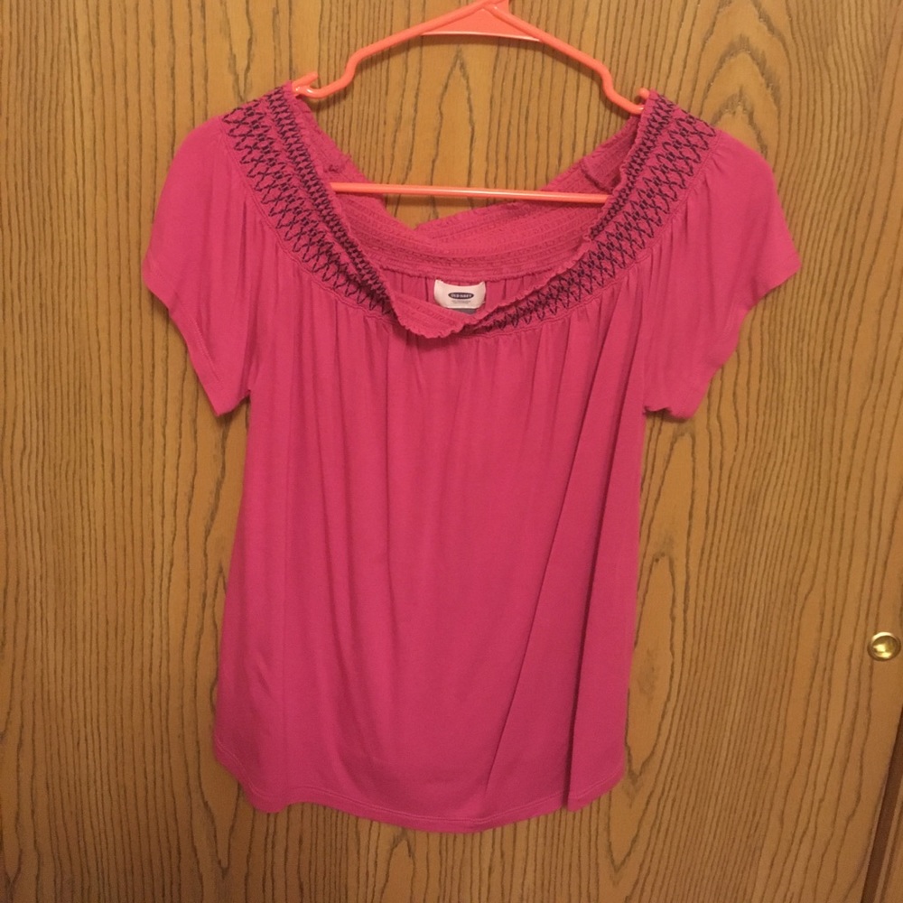 Off the shoulder shirt